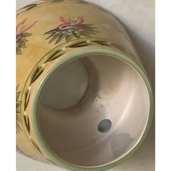 Yankee Candle Bows Bouquets Large Shade Candle Topper Yellow & Green RARE - Picture 2 of 6